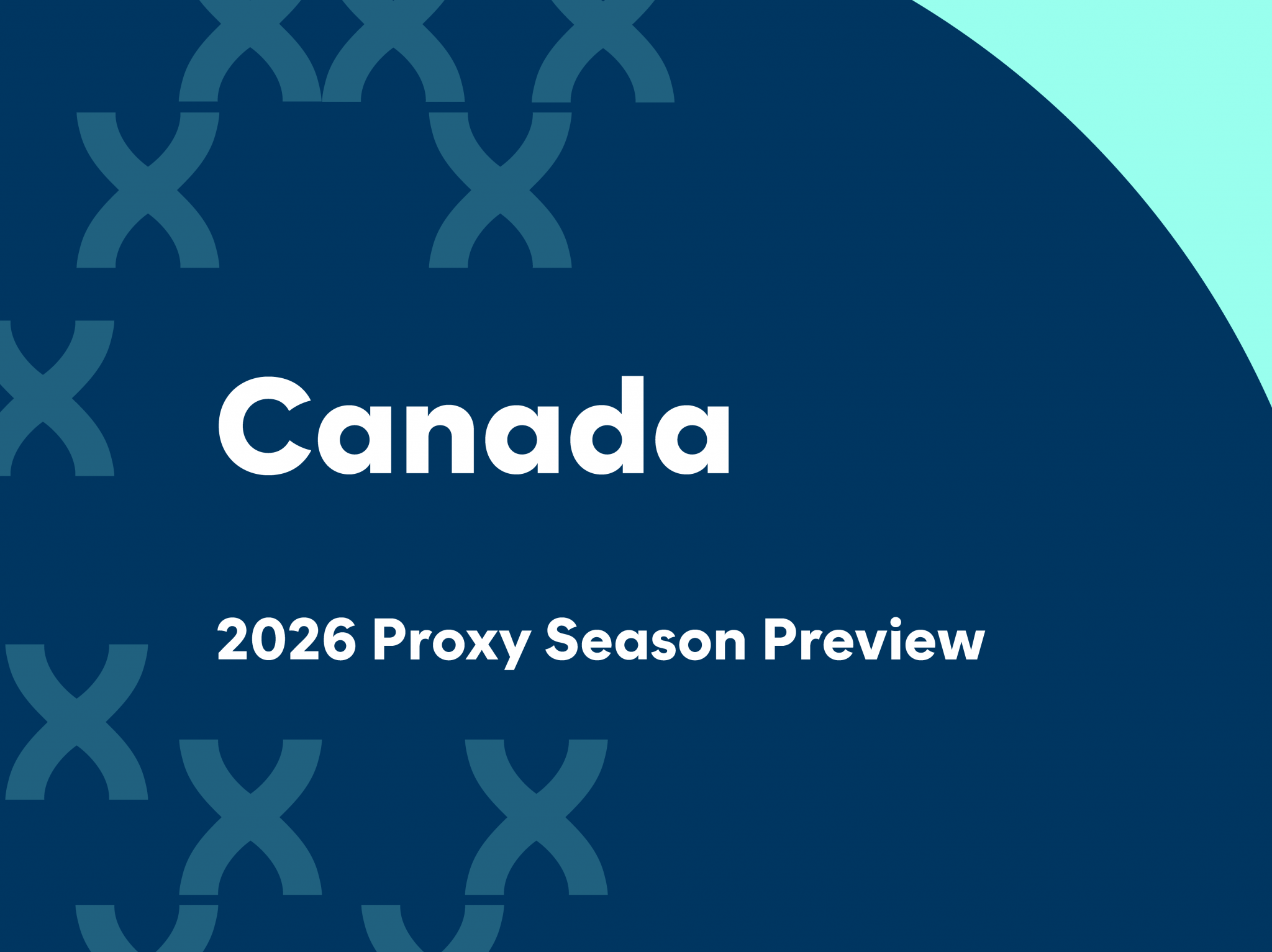 Canada 2026 proxy season preview