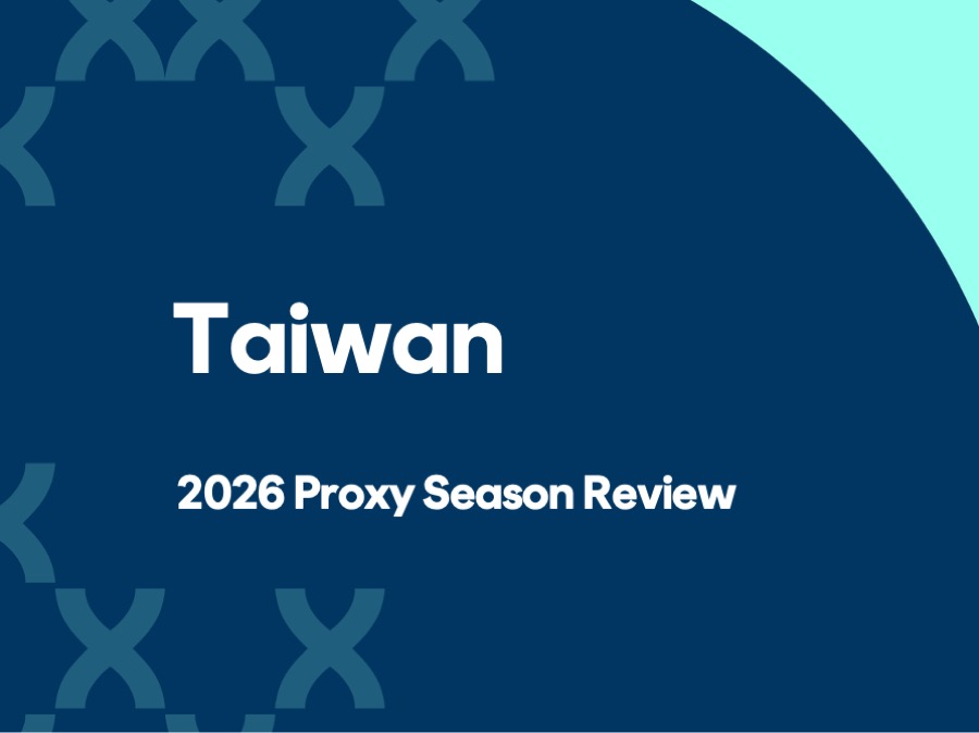 2026 Taiwan Proxy Season Review