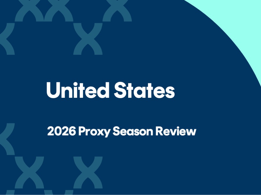 2026 Proxy Season Review: U.S. Director Elections & Governance