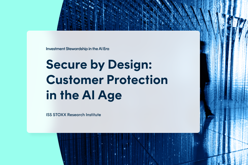 Secure by Design: Customer Protection in the AI Age
