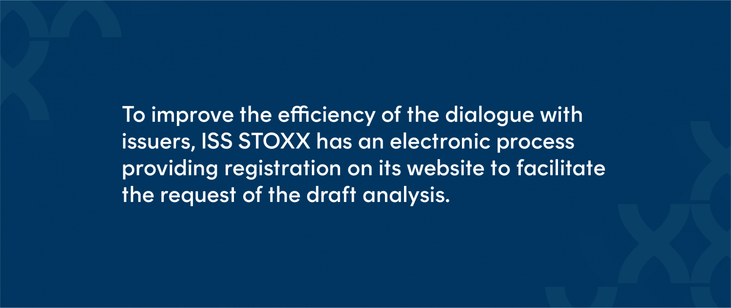 Short blurb about french market engagement disclosure
